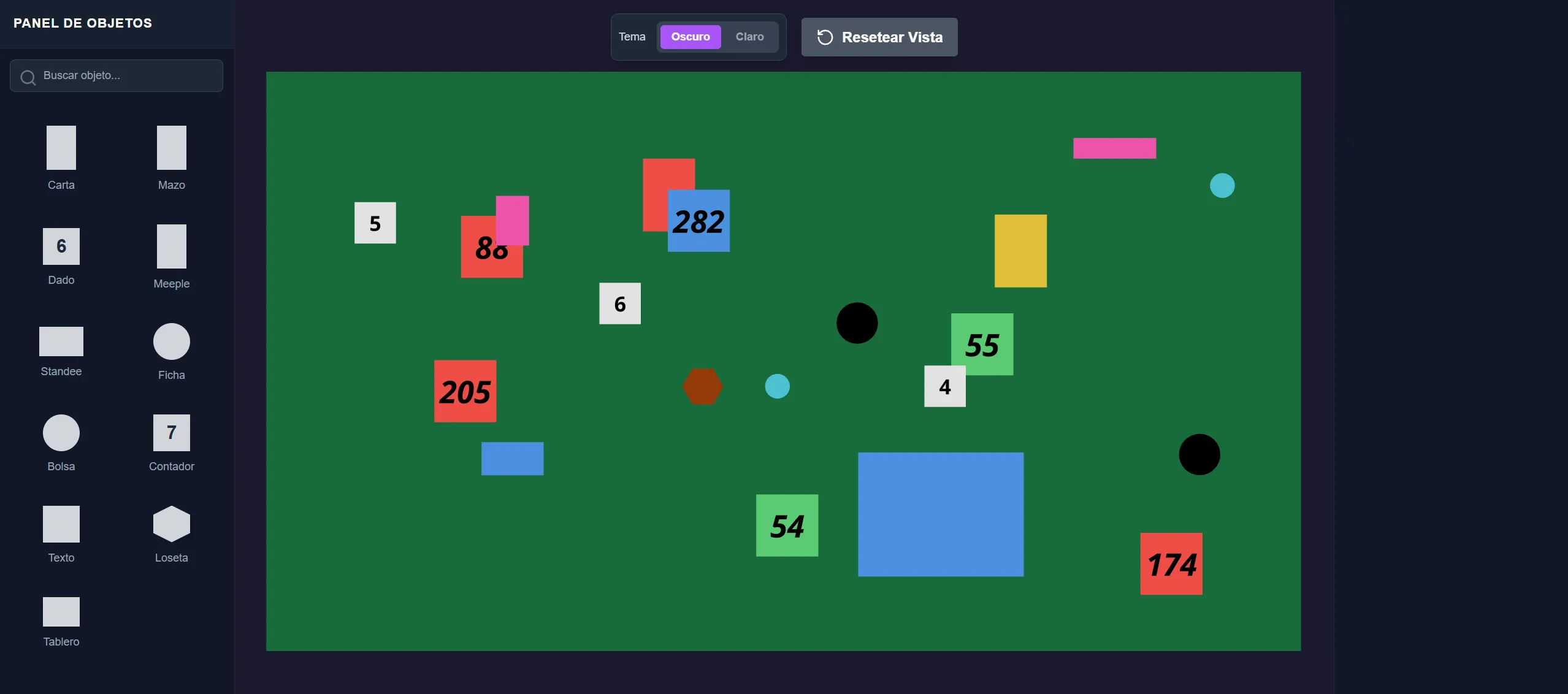 TableCanvas - Vista 2